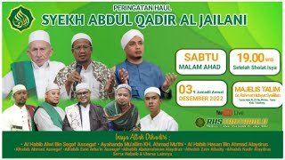 🔴LIVE MAJELIS RUTINAN MALAM AHAD SEKALIGUS HAUL TUAN SYEKH ABDUL QADIR ALJAILANI YANG KE 883 [upl. by Wurst]