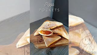 Make Your Homemade Pizza Pockets With Pizza Dough [upl. by Tabshey]