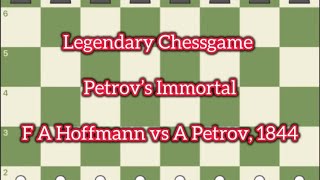 Chessgame Hoffmann vs Petrov chess chessgames games gaming checkmate chesscom chessindia [upl. by Nador]