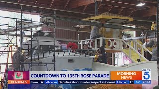 Rose Parade preparations continue as event draws closer [upl. by Mond926]