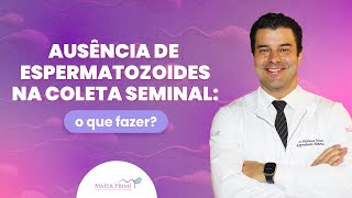 Ausência de espermatozoides na coleta seminal o que fazer [upl. by Ardnuahsal265]