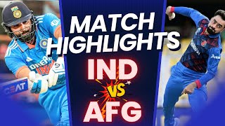 India vs Afghanistan Highlights  World Cup 2023  IND vs AFG HIGHLIGHTS [upl. by Rozanna]