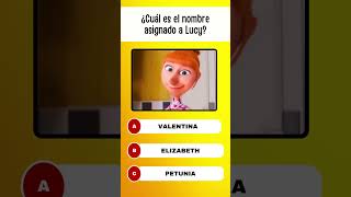 ¿Cuánto sabes de la Película MI VILLANO FAVORITO 4 🤔🧠🍿 TestQuiz de Películas Minions [upl. by Neelie]