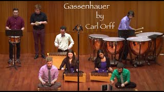 Michael Barranco Senior Recital 6 Gassenhauer  Carl Orff [upl. by Yeleak890]