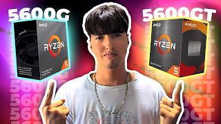 Ryzen 5 5600GT vs 5600G  ¿Cuál elegir en DEFINITIVAMENTE [upl. by Nonnahs]