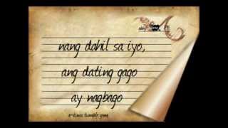 Sayo lang ako lyrics by Sagpro Family [upl. by Edyak724]