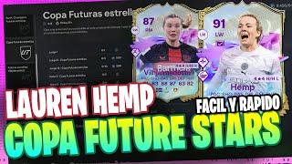 COPA FUTURAS ESTRELLAS Como completarla FACIL Y RAPIDO  FUTURE STARS Ultimate Team FIFA 24 [upl. by Osbourn]