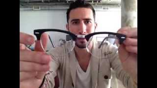 RayBan RX 5154 Clubmaster Glasses Review [upl. by Suiradal]