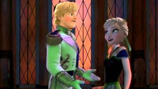 Tangled  Rapunzel Flynn Rider  Kingdom Dance  Official Disney Movie Clip 3D [upl. by Neelahtak950]