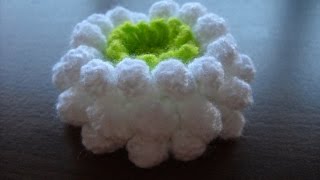 CROCHET CHRYSANTHEMUM I  CRISANTEMO CROCHET I [upl. by Marieann563]