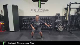 Lateral Crossover Step  The 1 Fitness amp Performance [upl. by Dobb]