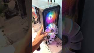 New gaming PC cooling fan installation shorts pc pcgaming fans [upl. by Mandal]