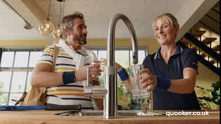 Quooker The tap that does it all  TV commercial 6 sec [upl. by Leahcir242]