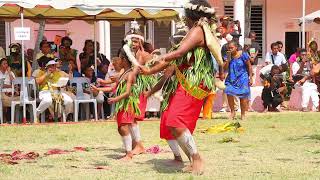 Tolai ENB Cultural dancers at the Caritas Technical Secondary School Cultural Show 2022 [upl. by Sisenej]