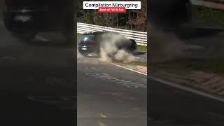 Nürburgring fails amp fun Compilation nurburgring race fail car compilation shorts [upl. by Adnolahs226]