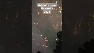 Wolverhampton Fireworks 2024 part 2 [upl. by Annaesor]