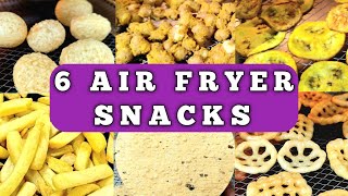 6 Easy AirFryer Snacks airfryerrecipes airfryersnacks airfryer byrastalks airfryerreview [upl. by Isac]