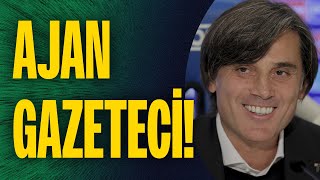 AJAN GAZETECİ Portekizli gazeteci maç taktiğini sordu Montella lafı gediğine koydu [upl. by Attenyt]