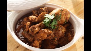 Masala Chicken  Sanjeev Kapoor Khazana [upl. by Bearnard]