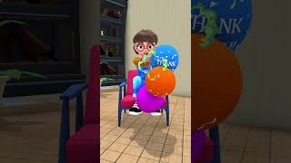 BALLOON POP CHALLENGE How many did they pop in Scary Teacher 3D [upl. by Riaj977]