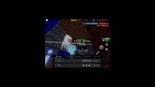 OMG IT HOOPIE AHHHHHHHHHHHHHHH ijustmetarobloxbedwarsytuber bedwars roblox [upl. by Boyt]