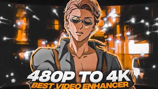 Make Quality 480p to 4K  Video Enhancer  Hitpaw [upl. by Darda]