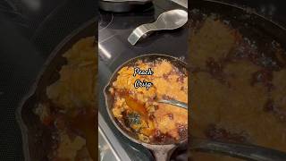 Peach Crisp ChefMorghan MorghansKitchen PeachCrisp Dessert Peach [upl. by Mun]