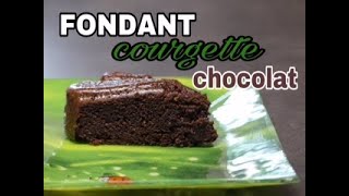 Gâteau fondant chocolat courgette recette light au Thermomix ou sans et avec ou sans gluten lait [upl. by Xineohp820]