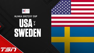 USA vs Sweden Full Highlights  HlinkaGretzky Cup 2023 [upl. by Hermione]