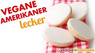 Vegane Amerikaner ohne Ei  Einfach selber backen [upl. by Yllet]