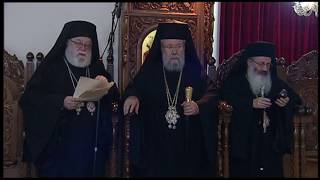 Divine Liturgy in Strovolos Cyprus  February 11 2018 [upl. by Sibilla]