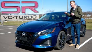 Review 2023 Nissan Altima SR VCTurbo  Nice but Needs More [upl. by Nager]