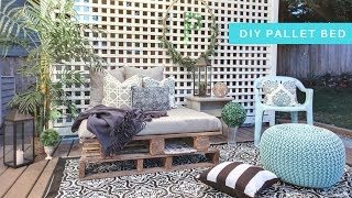 DIY PALLET DAYBED [upl. by Elman453]