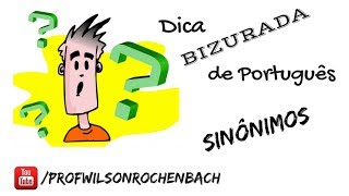 Dica Bizurada 64 Sinônimos  a despeito de não obstante malgrado [upl. by Haidadej]