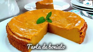 Te encantará esta tarta TARTA de BONIATOCAMOTESWEET POTATO Cómo asar boniatos tartadeboniato [upl. by Ileek]