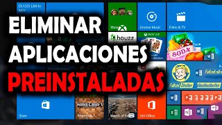 Como ELIMINAR aplicaciones PREINSTALADAS ✅ ELIMINAR BLOATWARE [upl. by Hecker]