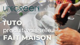 Recette facile de produit vaisselle maison │DIY │Faitmain│Tuto [upl. by Aelanna]