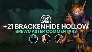 Brackenhide Hollow 21 Timed  Brewmaster Commentary [upl. by Rebeka]