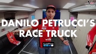 Danilo Petrucci shows you around his race truck with GoPro™ [upl. by Montfort]