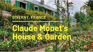 CLAUDE MONETS Garden  Full House Tour GIVERNY France 2020  4K [upl. by Cown310]