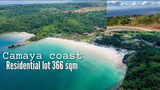 VA3424 Camaya coast titled residential lot 366 sqm with beach view  bataan Philippines [upl. by Yelnikcm492]