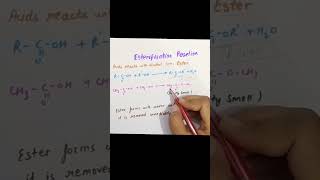 Tricks to learn esterification reactionEsterification reactionboardexamsneetcuet [upl. by Foster208]