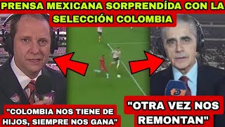 ASI REACCIONÓ MEXICO 🇲🇽A LA DERROTA ANTE COLOMBIA 🇨🇴 [upl. by Noied242]