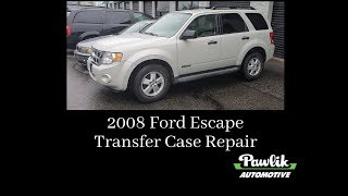 2008 Ford Escape Transfer Case Repair [upl. by Esiahc270]