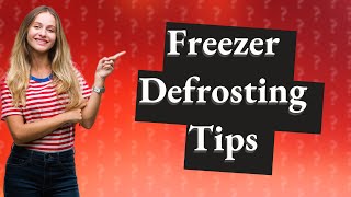 How often should I defrost my freezer [upl. by Ume]