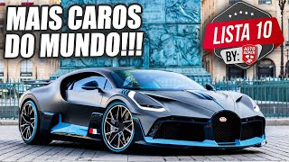 OS 10 Carros Mais CAROS do Mundo [upl. by Omoj337]