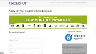 Apply for Your Fingerhut Credit Account [upl. by Nyltak]