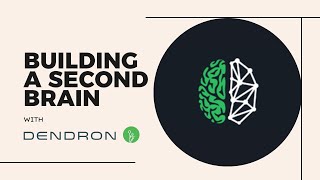 Building a Second Brain with Dendron [upl. by Vaientina817]