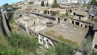 Excavations of Herculaneum Ercolano [upl. by Laehpar]