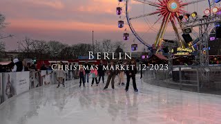 Eislauf  Berlin Christmas Markets 2023 [upl. by Yerhpmuh]